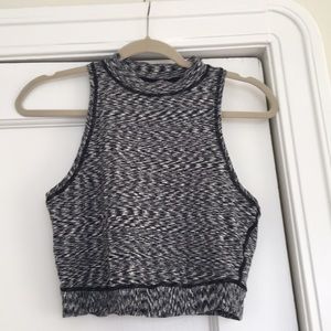 Outdoor Voices Mock Neck Circuit Crop